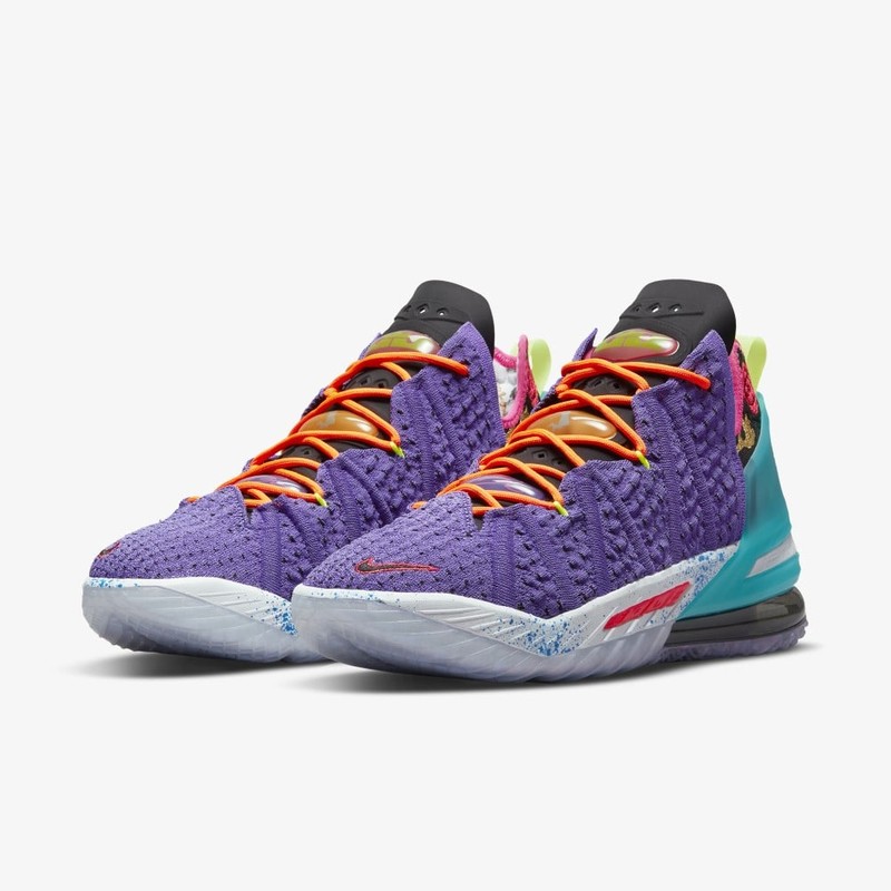 最終❗️NIKE LEBRON 18 PSYCHIC 27cm レア NIKE ナイキ LEBRON 18 PSYCHIC 27cm レア